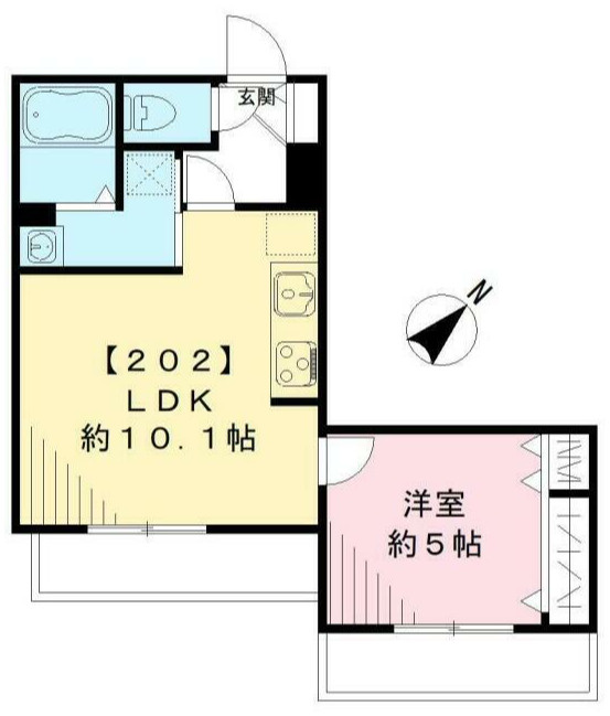 ビューノ渋谷本町の間取り