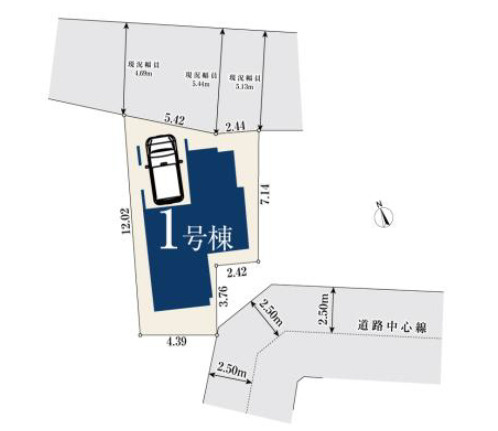 中野区野方2丁目 快適設備 車庫付き住宅 限定1棟 閑静な住宅街に位置