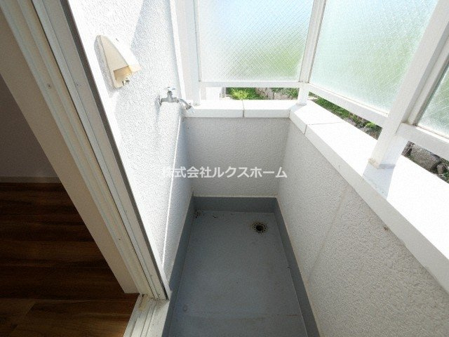 リュイール樋口のバルコニー