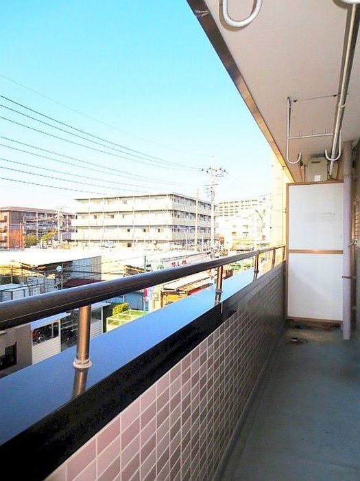 第3金子マンションのバルコニー