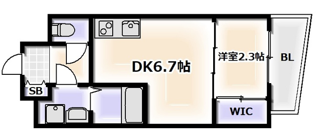 【間取り】 | セレニテ難波西アリエ