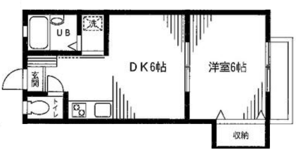 ビレッジ斎藤の間取り