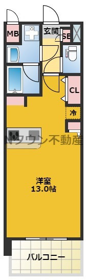 【間取り】 | プレミアムコート大須 | 使いやすい間取りです