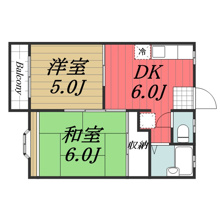 【間取り】 | ミサワ桧山タウン　E