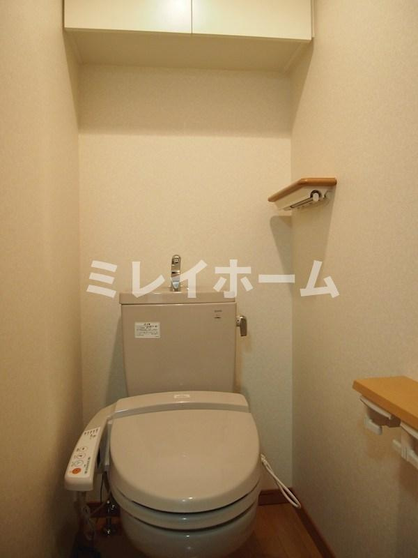 ルーブル上池台弐番館のトイレ