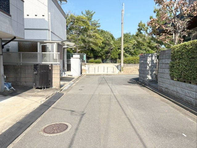 福岡市東区青葉3丁目 中古戸建の前面道路含む現地写真|前面道路の様子です！