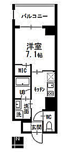 NISSYO BUILDINGの間取り