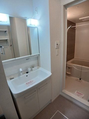 マーベラスＫ３　Ａの洗面所|コンパクトで使いやすい洗面所