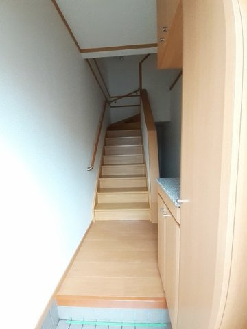 ベルデュール　Ａの玄関|玄関です