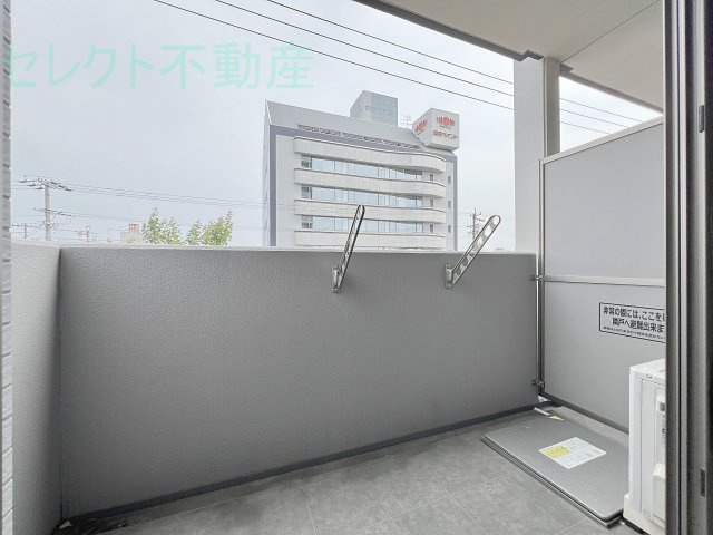 ファスティーナ本陣のバルコニー