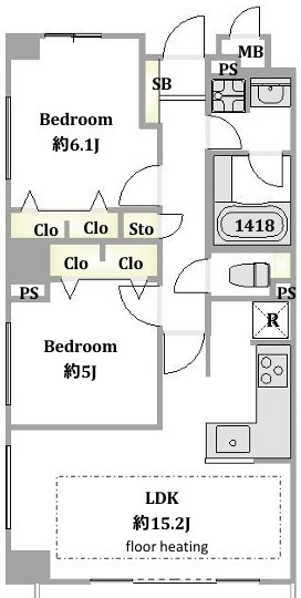 【間取り】 | 藤和シティホームズ根津