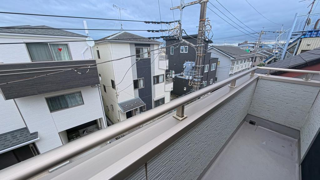 富士見市上沢１丁目の中古一戸建のバルコニー