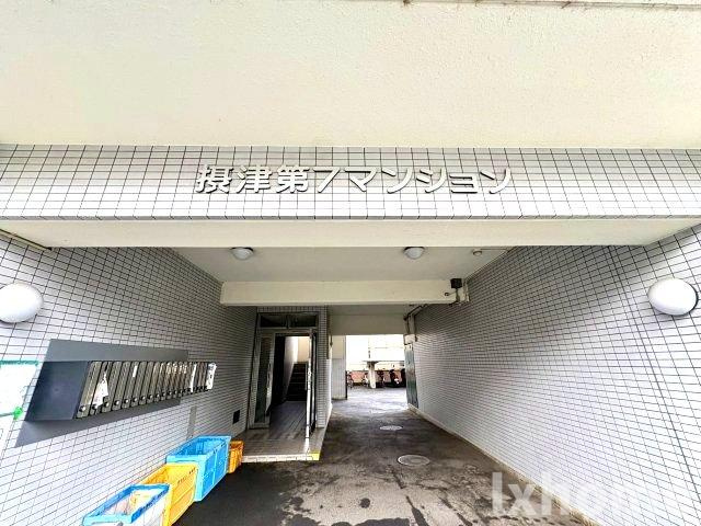 摂津第7マンションのエントランス|エントランスです
