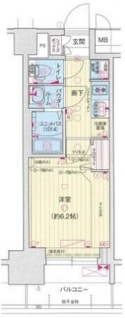 プレサンス　ジェネ　上前津の間取り