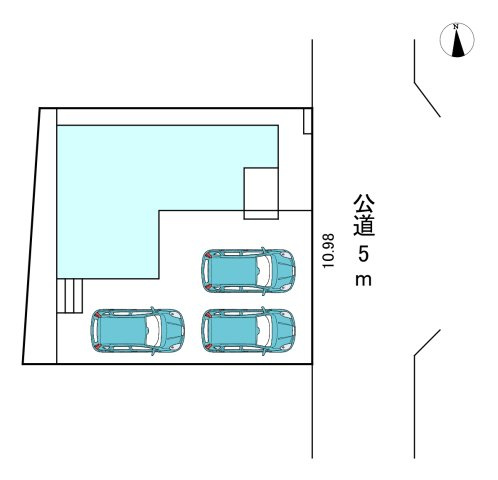 【同施工物件ご案内可能】みよし市福谷町　全1棟の区画図|全体区画数｜全1棟
◆駐車3台可能！(但し、車種による)
◎まずは、お気軽にお問い合わせください。現地を案内しながら周辺環境も見て頂けます。　　　　　　　　　　　　　　　　　　　　　　　　　　　　　　