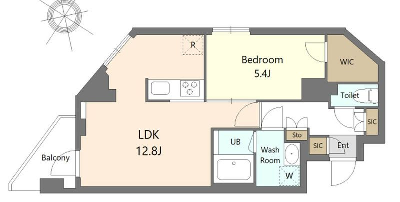 S-RESIDENCE北綾瀬awesomeの間取り