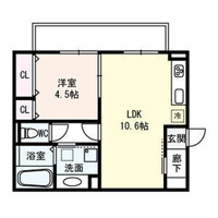 【間取り】 | ローズパル | お部屋の間取り図です