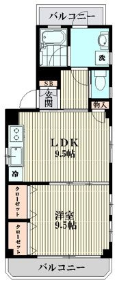 マッターホルンの間取り|間取りです。