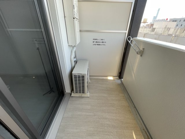 スプランディッド難波SOUTHのバルコニー