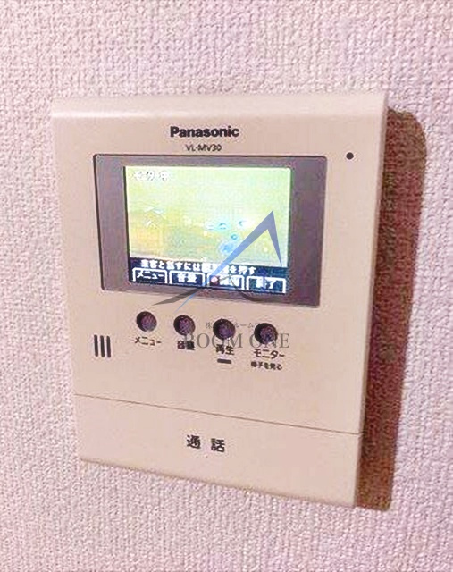エスポワールのセキュリティ|モニター付きインターホンです。