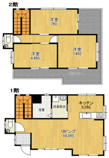 【間取り】 | 当蔵戸建て