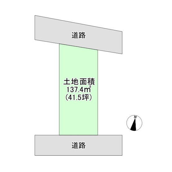 【土地図】 | ◆港南区笹下3丁目　建築条件なし売地　B区画◆