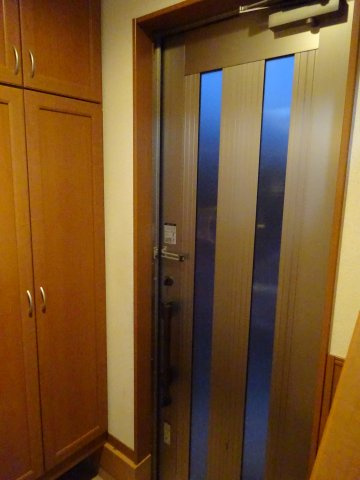 川口市峯住宅の玄関|シンプルで使いやすい玄関です