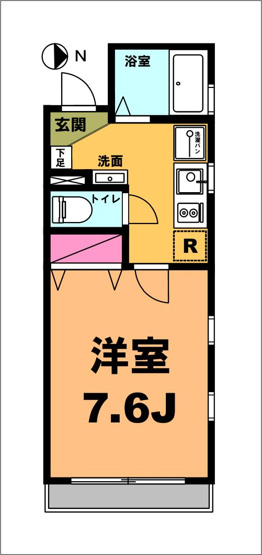 【間取り】 | 月村マンションＮｏ．２２