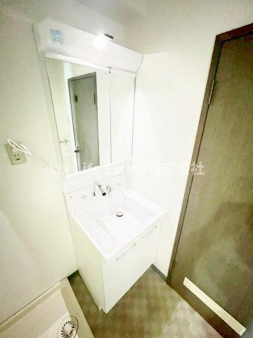 ハイクレストの洗面所