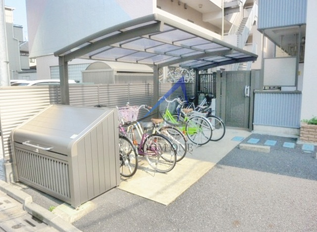 ヴィヴィエンダハナのその他共用部分|駐輪スペースです。