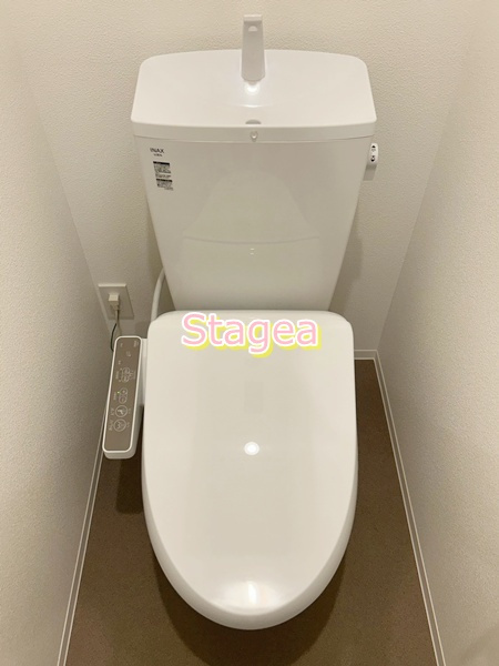 ジーメゾン岩槻本町ヒナリアのトイレ