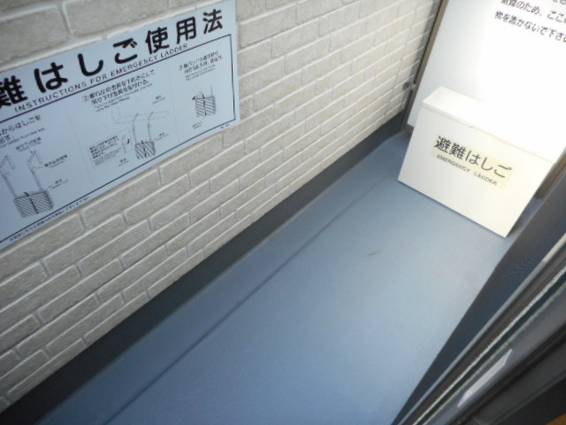 サンフィールド新小岩のバルコニー