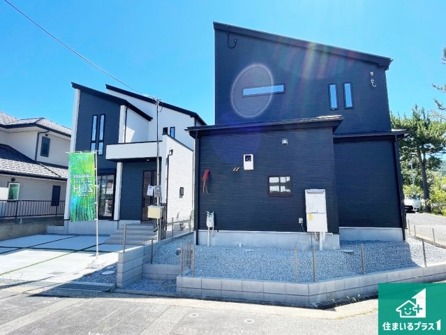 神戸市北区東有野台　新築一戸建ての外観|安心の10年保証！外観を美しく保ち、雨水で汚れを落とします！気になることがありましたら、お気軽にお問い合わせください！