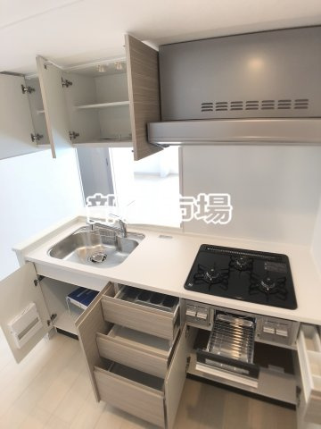 GENOVIA隅田川west skygardenのキッチン|収納
