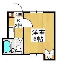 ケントピア本中山Ｄの間取り