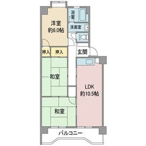 レジデンス　オーミの間取り