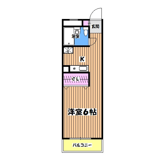 【間取り】 | 昭島コートエレガンスＡ棟