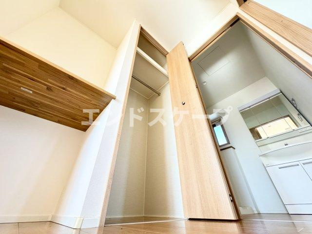 ローズガーデンⅡの収納|高崎、前橋エリアのお部屋探しはエンドスケープまで！お客様の理想お聞かせ下さい♪