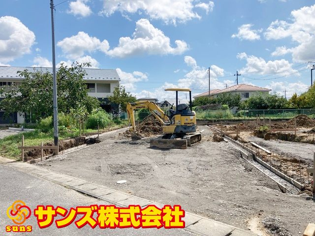 郡山市安積荒井本町　　　４号棟　　　安積第１小学校、安積中学区　の外観|北側から見た駐車場を含む外観♪