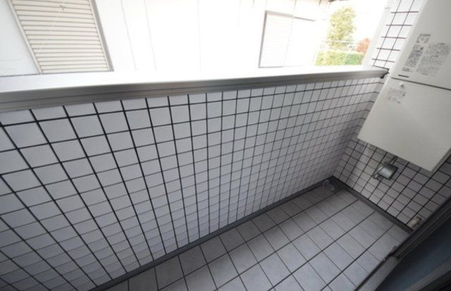 キューブ永福町のバルコニー