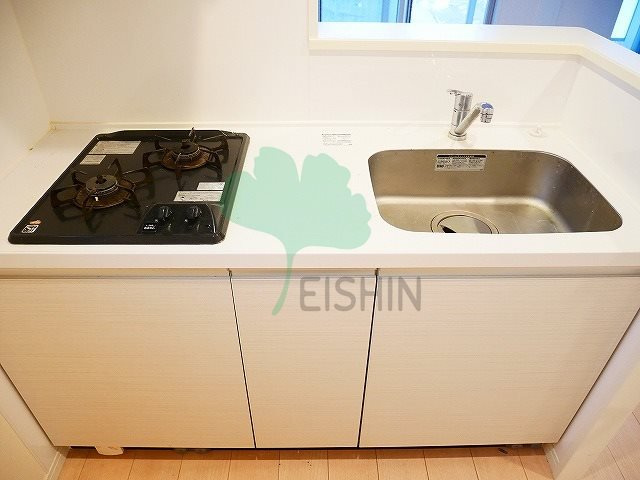 サニークレスト東比恵のキッチン|人気の２口コンロです！