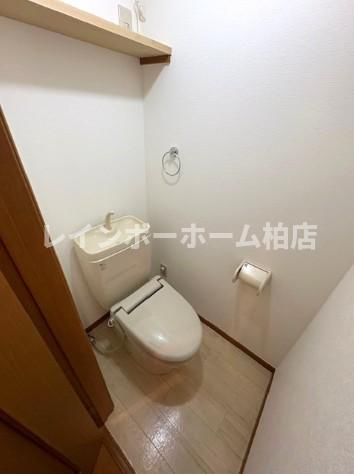 特典：仲介手数料が無料です!!のトイレ|清潔感のあるトイレです