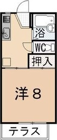 プチフラットの間取り