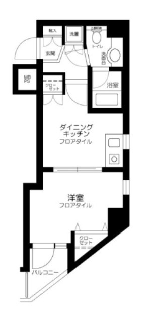 エクシム高円寺の間取り