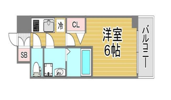 【間取り】 | エスリード難波ザ・プレミア