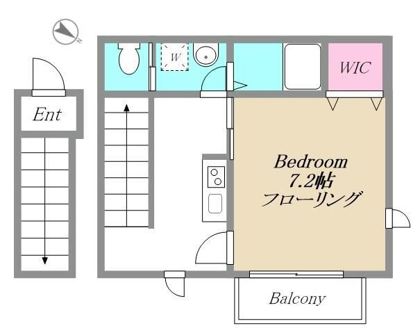 ＥＳＰＡＣＩＯ　Ｗａｋｏの間取り