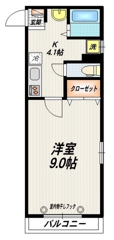 ヴァン・クレールの間取り