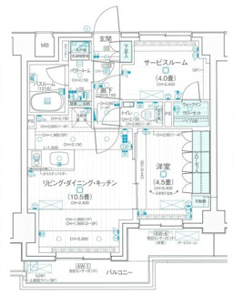 【間取り】 | デュオステージ武蔵関