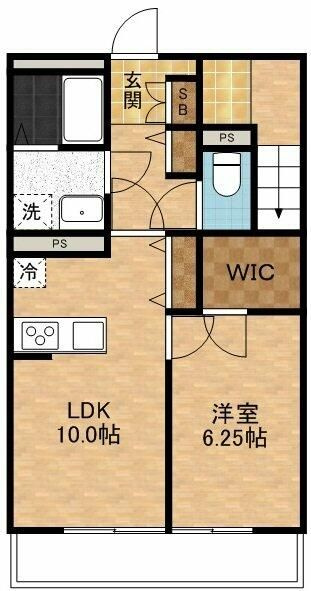 プリズム１０番館の間取り
