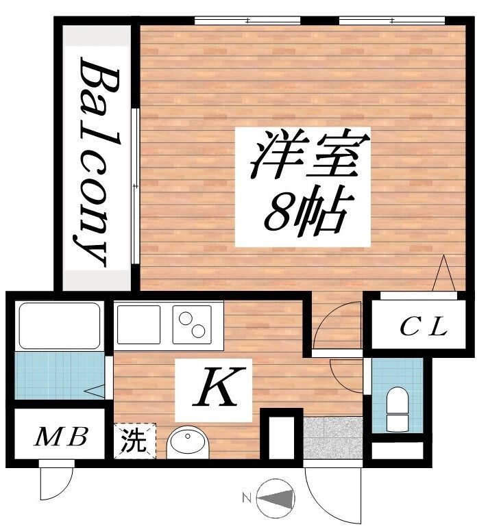 ジェヌイン本山の間取り